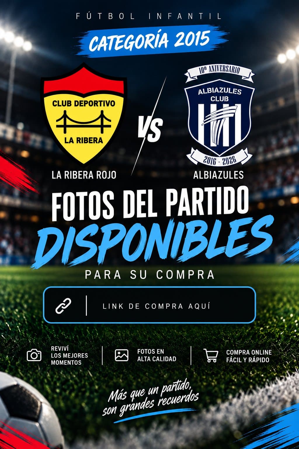LA RIBERA ROJO VS ALBIAZULES 2015